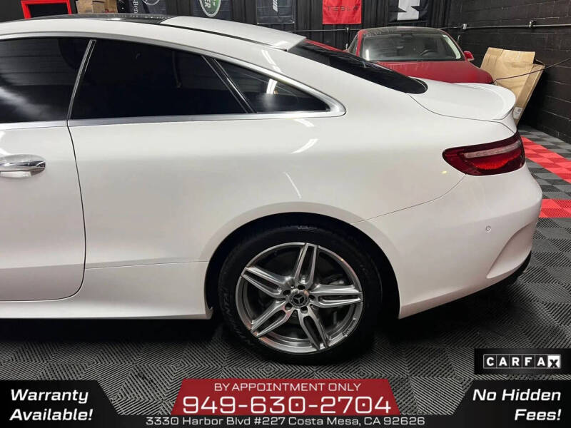 2018 Mercedes-Benz E-Class E 400 4MATIC