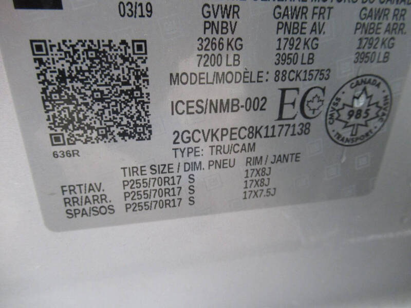 2019 Chevrolet Silverado 1500 LD