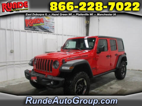 2018 Jeep Wrangler Unlimited for sale at Runde PreDriven in Hazel Green WI