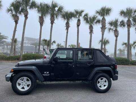 2008 Jeep Wrangler Unlimited for sale at Gulf Financial Solutions Inc DBA GFS Autos in Panama City Beach FL