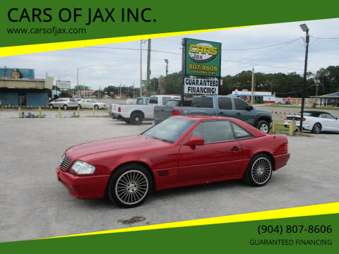 1994 Mercedes-Benz SL-Class for sale at CARS OF JAX INC. in Jacksonville FL
