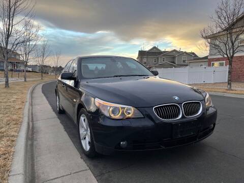 2007 BMW 5 Series for sale at Gq Auto in Denver CO