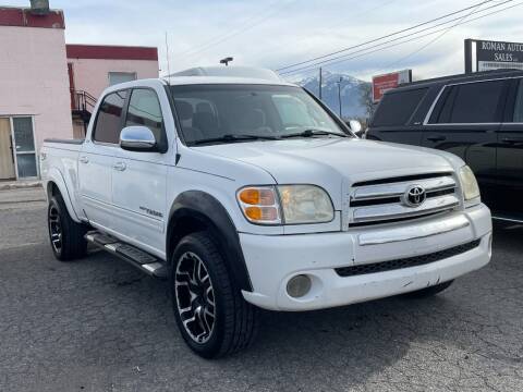 2004 Toyota Tundra for sale at Used Cars and Trucks For Less in Millcreek UT