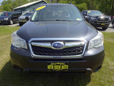 2015 Subaru Forester for sale at MOUNTAIN VIEW AUTO in Lyndonville VT