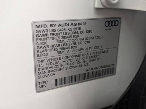2019 Audi Q7
