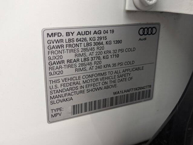 2019 Audi Q7