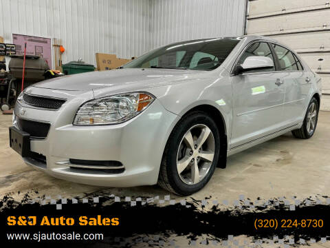 2012 Chevrolet Malibu for sale at S&J Auto Sales in South Haven MN