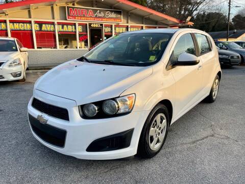 2016 Chevrolet Sonic for sale at Mira Auto Sales in Raleigh NC