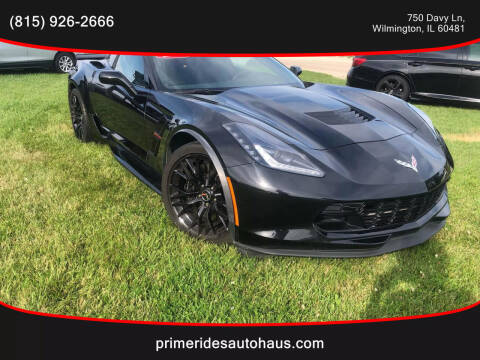 2019 Chevrolet Corvette for sale at Prime Rides Autohaus in Wilmington IL