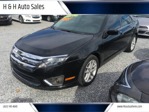 2012 Ford Fusion for sale at H & H Auto Sales in Athens TN