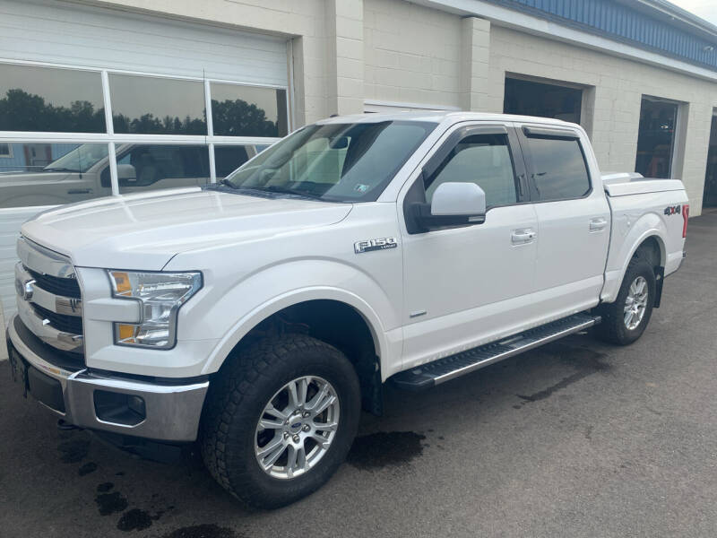 Used 2016 Ford F-150 Lariat with VIN 1FTEW1EP1GFB90527 for sale in Spencerport, NY