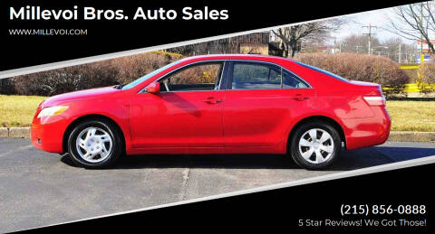 2009 Toyota Camry for sale at Millevoi Bros. Auto Sales in Philadelphia PA