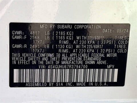 2024 Subaru Crosstrek Wilderness