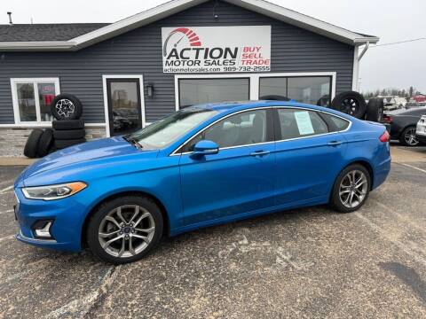 2020 Ford Fusion Hybrid for sale at Action Motor Sales in Gaylord MI