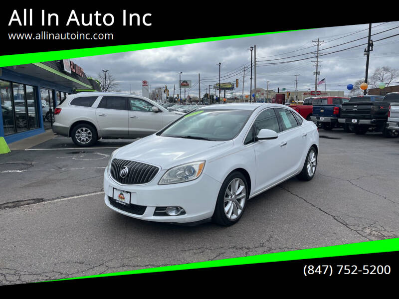 2012 Buick Verano for sale at All In Auto Inc in Palatine IL