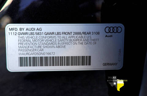 2013 Audi A8 L 3.0T quattro