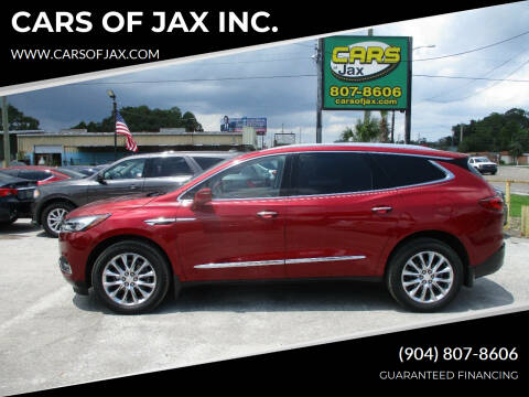 2018 Buick Enclave for sale at CARS OF JAX INC. in Jacksonville FL