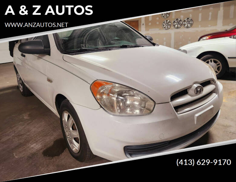 2008 Hyundai Accent for sale at A & Z AUTOS in Westfield MA