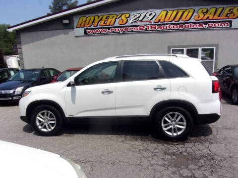 2014 Kia Sorento for sale at ROYERS 219 AUTO SALES in Dubois PA