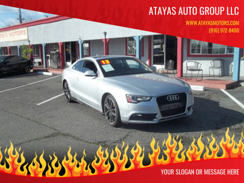 2013 Audi A5 for sale at Atayas AUTO GROUP LLC in Sacramento CA