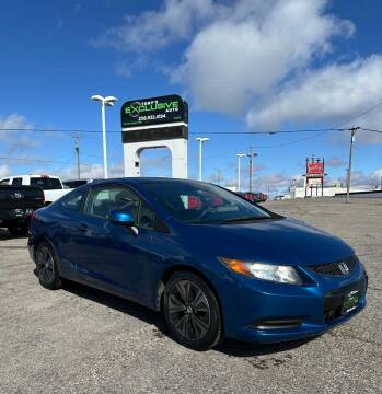 2012 Honda Civic for sale at Tony's Exclusive Auto in Idaho Falls ID