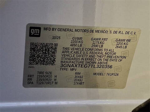 2026 Chevrolet Equinox RS