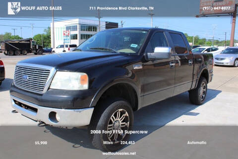 2008 Ford F-150 for sale at Wolff Auto Sales in Clarksville TN