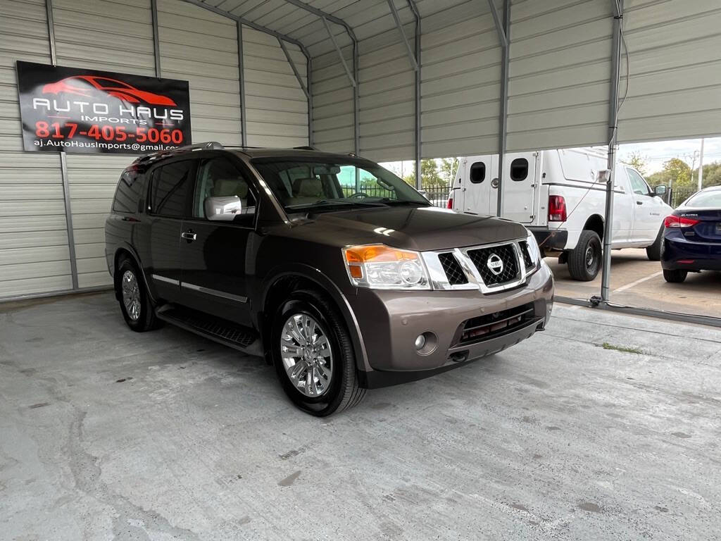 2015 Nissan Armada for sale at Auto Haus Imports in Grand Prairie, TX