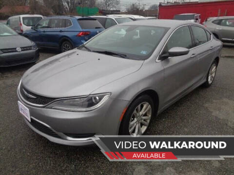 2015 Chrysler 200 for sale at RVA MOTORS in Richmond VA