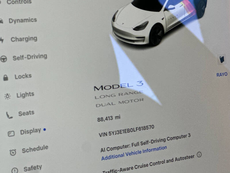 2020 Tesla Model 3 Long Range