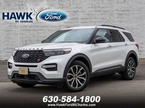 2020 Ford Explorer for sale at Hawk Ford of St. Charles in Saint Charles IL