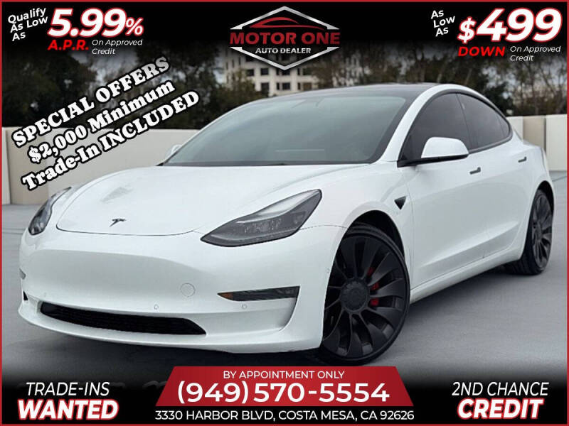 2022 Tesla Model 3 Performance