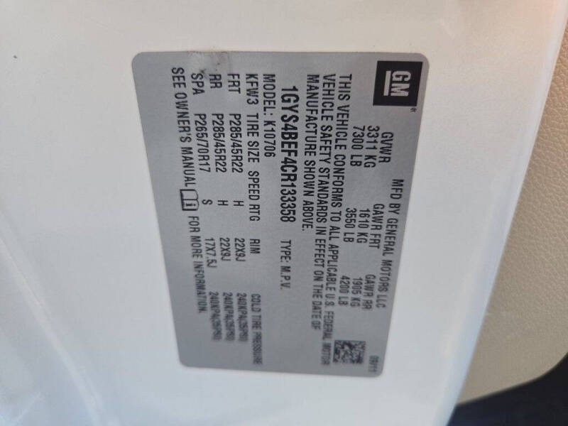 2012 Cadillac Escalade Luxury