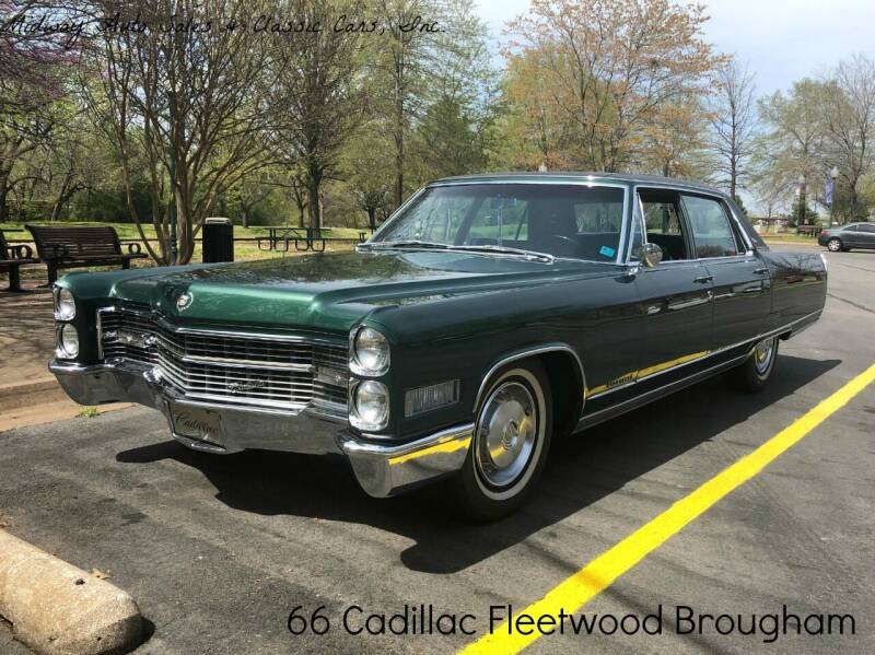 1966 Cadillac Fleetwood Brougham for sale at MIDWAY AUTO SALES & CLASSIC CARS INC in Fort Smith AR