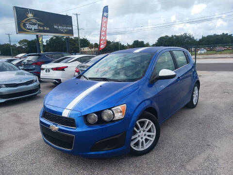 2016 Chevrolet Sonic for sale at ROYAL AUTO MART in Tampa FL