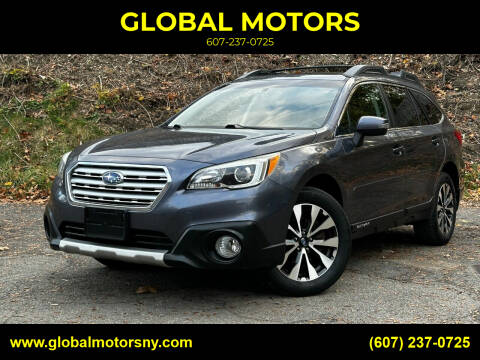 2016 Subaru Outback for sale at GLOBAL MOTORS in Binghamton NY