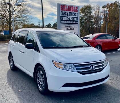 2012 Honda Odyssey for sale at Reliable Cars & Trucks LLC in Raleigh NC