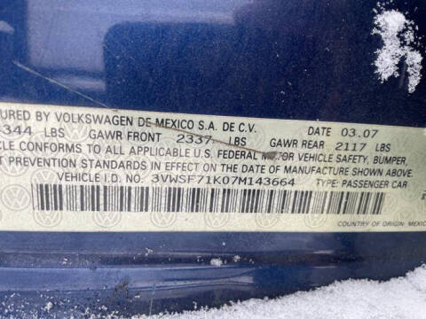 2007 Volkswagen Jetta 2.5