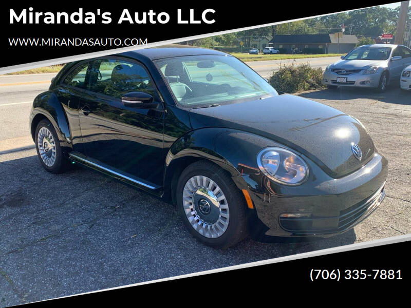 2014 Volkswagen Beetle for sale at Miranda's Auto LLC in Commerce GA