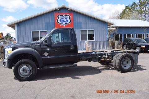 2014 Ford F-550 Super Duty for sale at Route 65 Sales in Mora MN