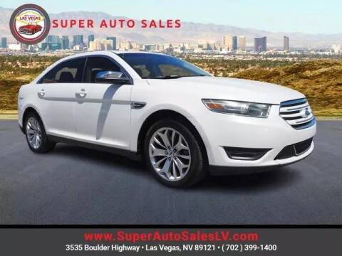 2013 Ford Taurus for sale at Super Auto Sales in Las Vegas NV