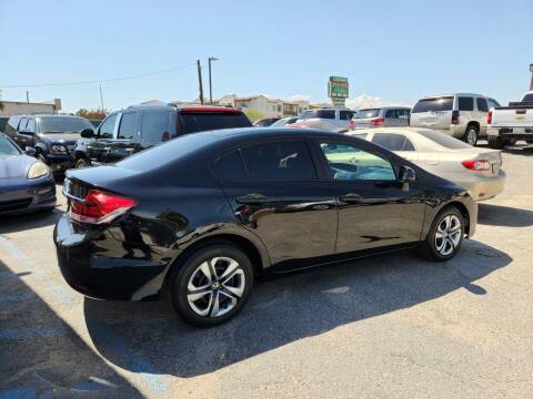 2013 Honda Civic for sale at E and M Auto Sales in Bloomington CA
