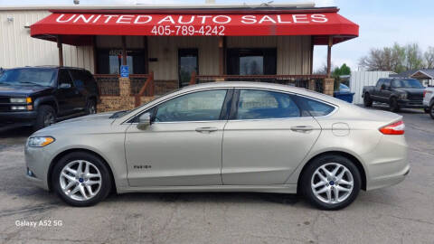 2015 Ford Fusion for sale at United Auto Sales in Oklahoma City OK