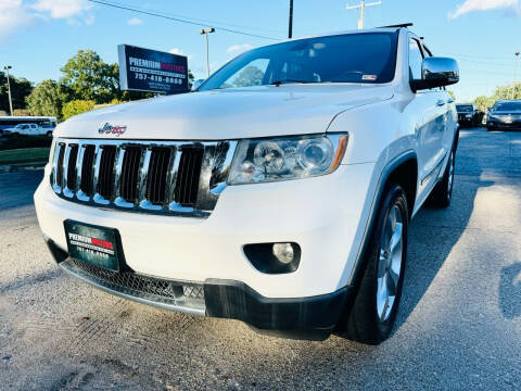 2012 Jeep Grand Cherokee for sale at Premium Motor's LLC in Norfolk VA