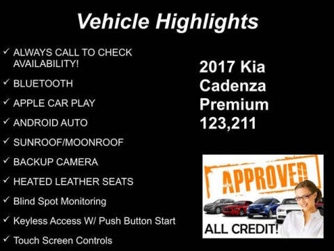 2017 Kia Cadenza Premium