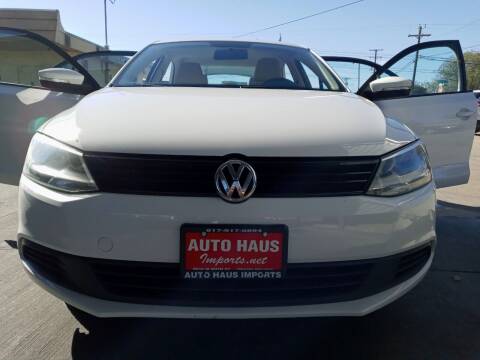 2012 Volkswagen Jetta for sale at Auto Haus Imports in Grand Prairie TX