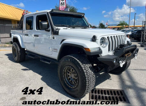 2020 Jeep Gladiator for sale at AUTO CLUB OF MIAMI, INC in Miami FL