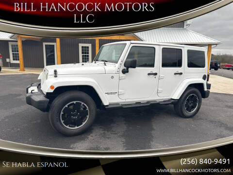 2012 Jeep Wrangler Unlimited for sale at BILL HANCOCK MOTORS LLC in Albertville AL