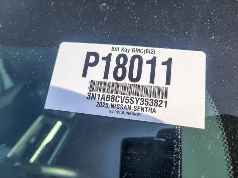 2025 Nissan Sentra SV