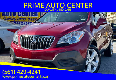 2016 Buick Encore for sale at PRIME AUTO CENTER in Palm Springs FL